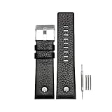 Finjin R Calfskin Leather Watch Band Suitable for Men's Diesel Watches