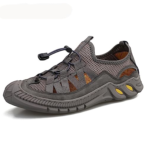 Men Sandals Comfortable Soft Men's Shoes Outdoor Handmade Casual Beach Sandals Wading Sneakers