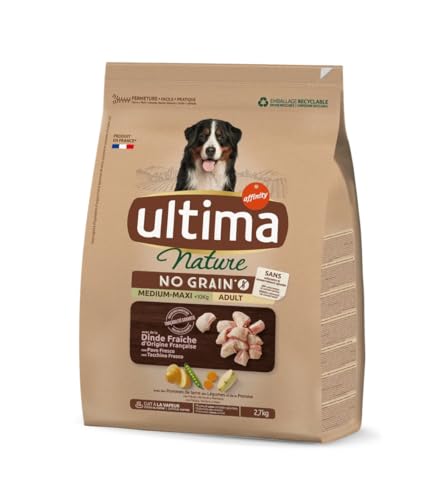 Alimentation ultima Grain Med Dinde 2.7KG aux ingrédients naturels