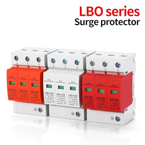 Protecteur de surtension SPD 3P 30-60KA protégeant les appareils ménagers
