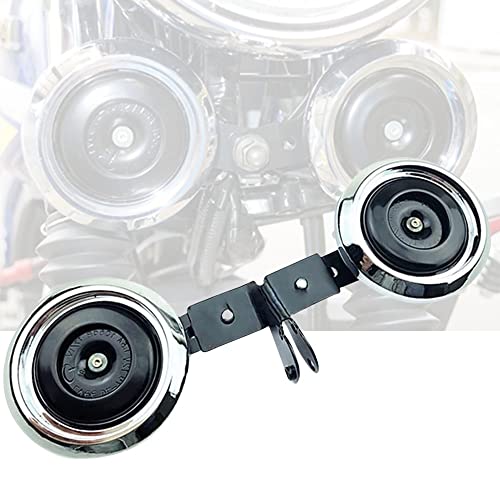 スーパーマウスホーン 2個セット Amazon | iimono117 バイク ダブルホーン 12V 2個セット