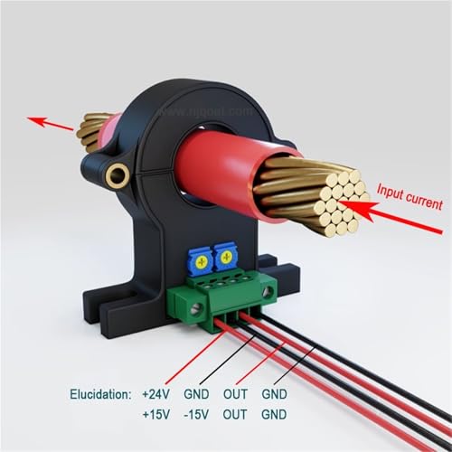 Sensor de corriente efecto Hall AC 100A que evita cortes de luz al instalar 3