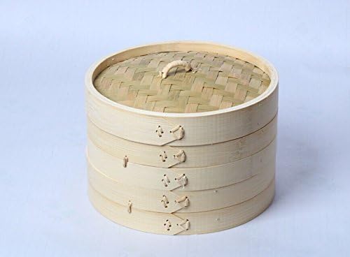 Hophia Bamboo Steamer Set - 10-inch