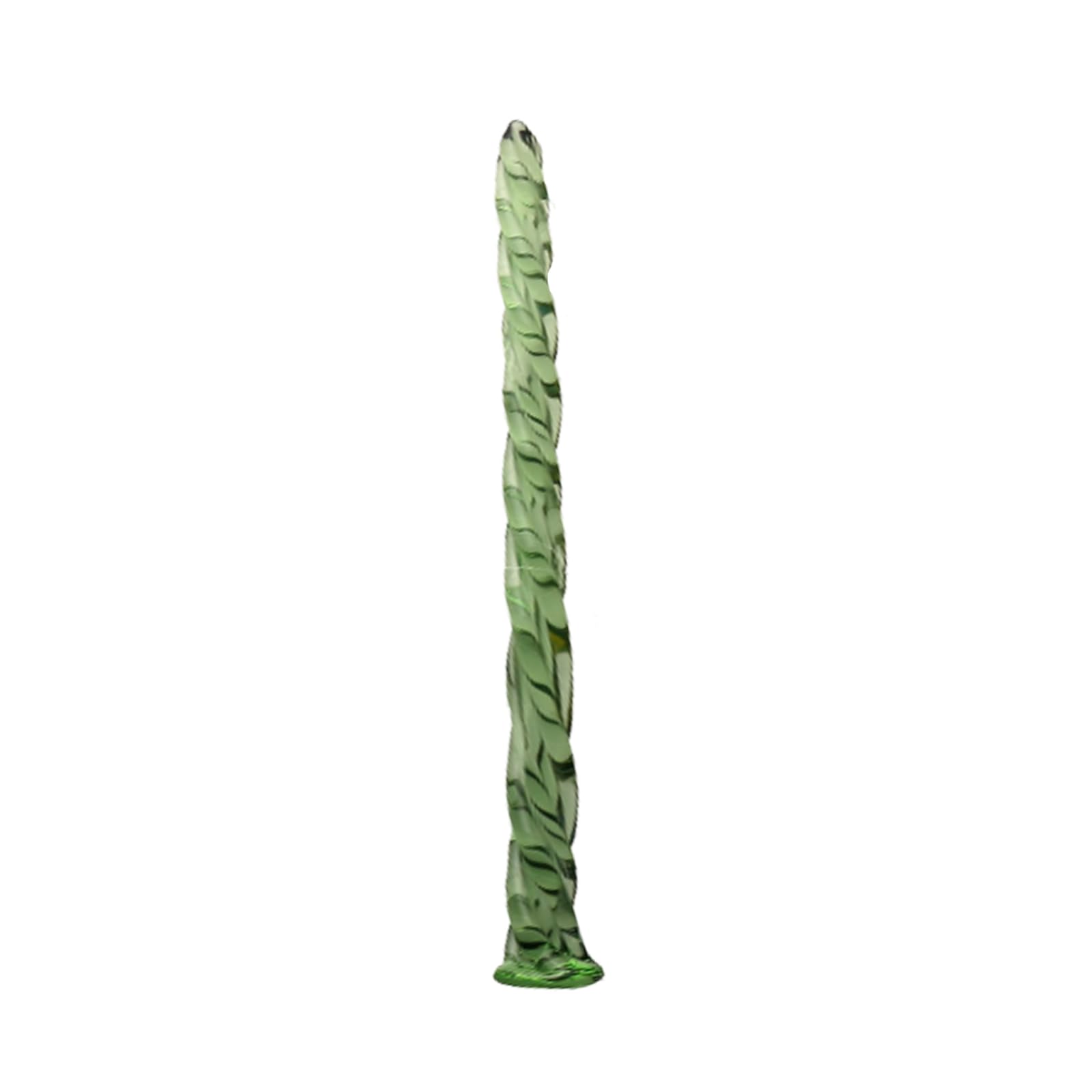 Urethral Sounds Urethral Plug Crystal Glass Penis Plug Urethral Dilator Masturbation Anal Butt Plug Rod Green Threaded Urethral