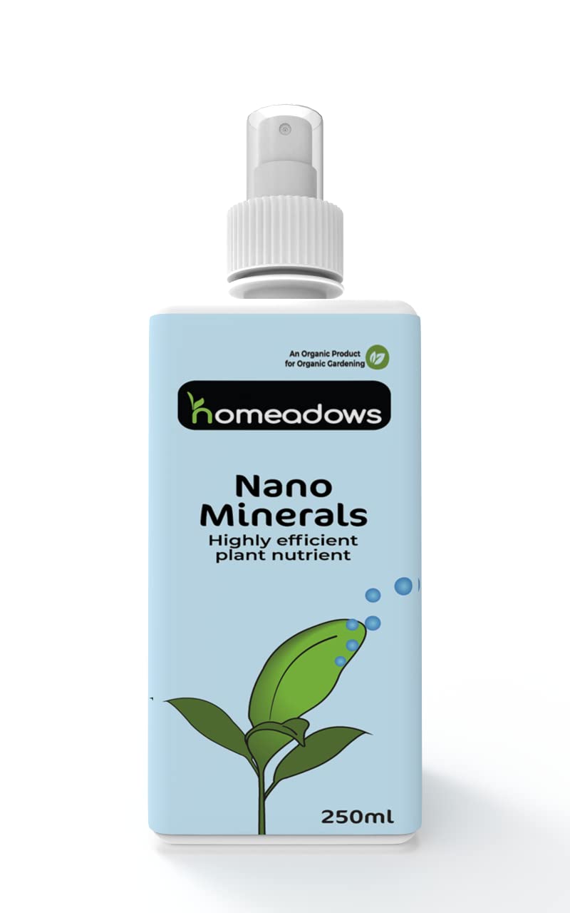 Homeadows Nano Minerals | Efficent Plant Nutrition | All purpose organic plant feed (250 ml)