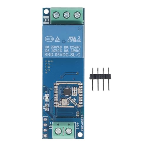 Modulo di relè di Automatico Smartphone Unlock Relay DC5-35V con Regolatore a più Tensione per il Controllo in Tempo Reale Alla Programmazione dei Comandi