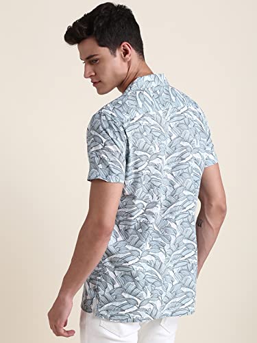 Image of Dennis Lingo Men's Cotton Slim Fit Casual Shirt
