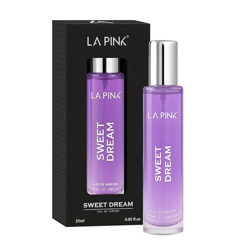 Image of LA PINK Sweet Dream EDP Perfume for Woman & Man | Vanilla, White Floral & Citrus Notes | Long Lasting Unisex Luxury Fragrance for Men & Women | 25ml