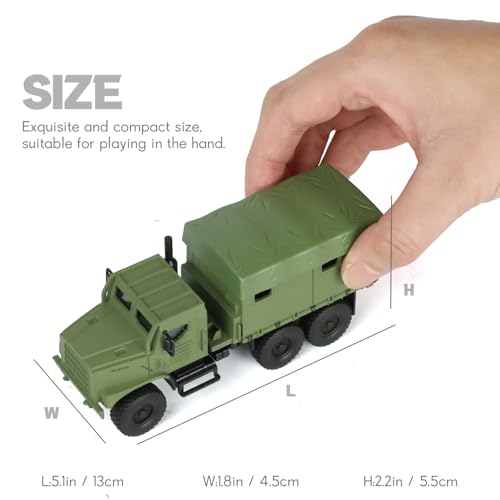 Modelo Militar MTVR MK23 a Escala 1:64 Die-cast miniatura 2