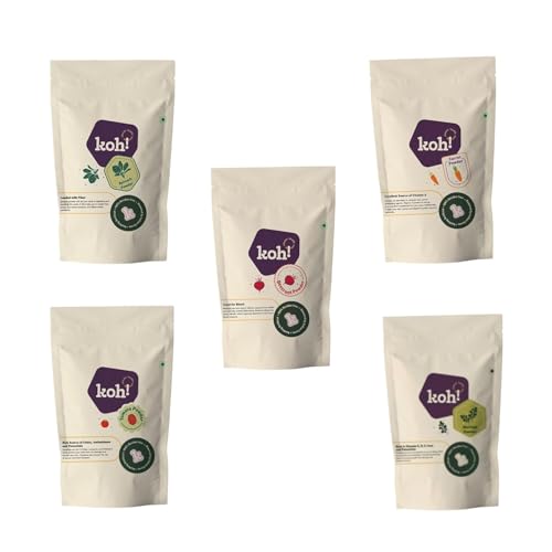 Image of KOH! Green Chilli Powder | Delicious, Flavorful Seasoning for Curries and Snacks, No Additives, Hari Mirchi | Ready to Use, No Preservatives, Organic Produce, Convenient to Cook 3.5274oz(100g)