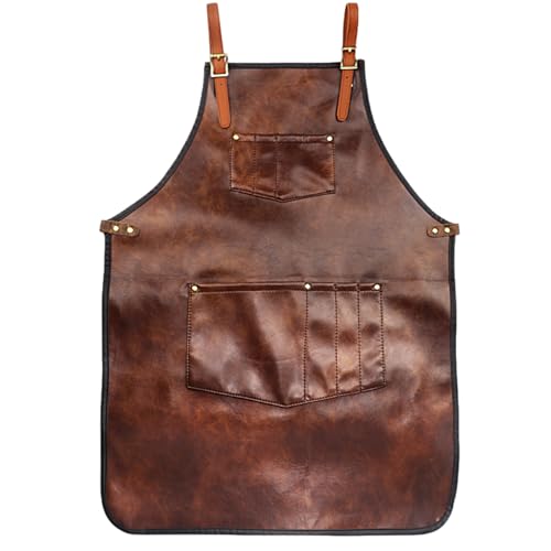 Tablier de chef avec poches réglables imperméable pour cuisine homme - 6