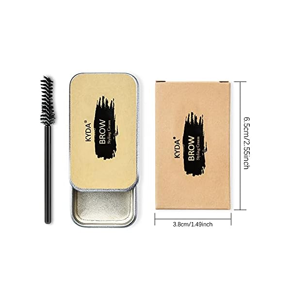 Ownest-2PCS-Eyebrow-Soap-KitBrows-Styling-SoapLong-Lasting-Waterproof-Smudge-Proof-Eyebrow-Styling-Pomade-for-Natural-Brows-3D-Feathery-Brows-Makeup-Balm Ownest Eyebrow Styling Soap Kit, Long Lasting Waterproof Smudge Proof Pomade for 3D Feathery Natural Brows Makeup Balm, 2 PCS