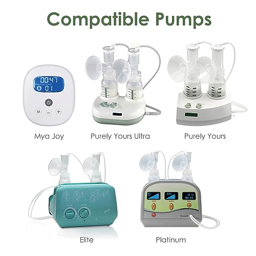 Image of Maymom Breast Shield Flange Compatible with Ameda Breast Pumps Purely Yours, Finesse, NOT for Ameda MYA(17 mm, X-Small, 1-Piece)