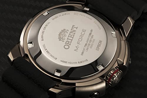 Orient M-Force 70Th Anniversary Gold Jaguar Focus Limited Edition Diver's 200M Sports Automatic Sapphire Glass Watch Ra-Ac0L05G #TOP6