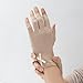 INOGIH Women Summer Uv-Protection Sun-Block Gloves Outdoor Fashion Half Finger Driving Gloves