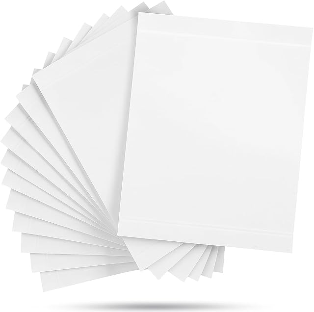 Shredder Lubricant Sheets – Pack of 20/25/30 Dry Oil-Free Waterproof Sheets – Keeps Blades Sharp, Cleaner & Quieter – No Leaks, Fits Standard Paper Shredders-25Pack