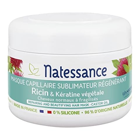 Natessance Regenerating Castor Oil Hair Mask Cover