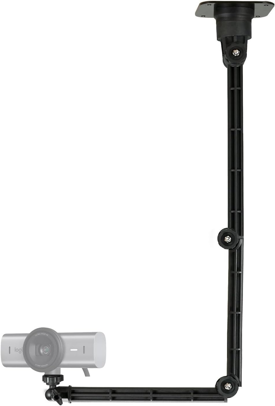 AceTaken Ceiling Mount Webcam Holder,Wall Webcam Stand Compatible with Logitech C920 MX-Brio-4K Brio-pro-X C930e C922x C925e Webcams