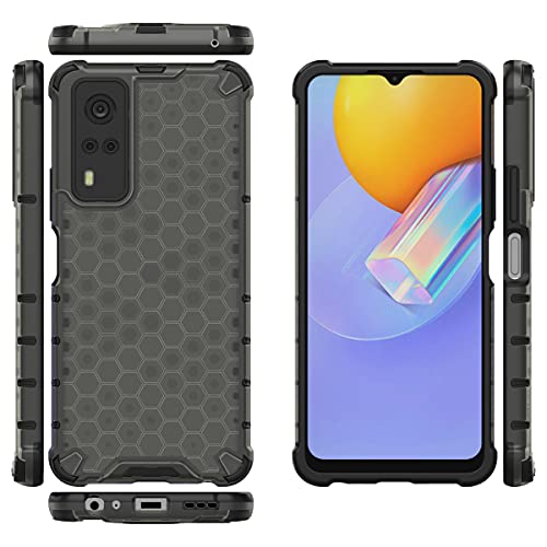 Image of Glasgow | for Vivo Y51 Stylish Look Pattern Back Case Cover for Vivo Y51 - Black