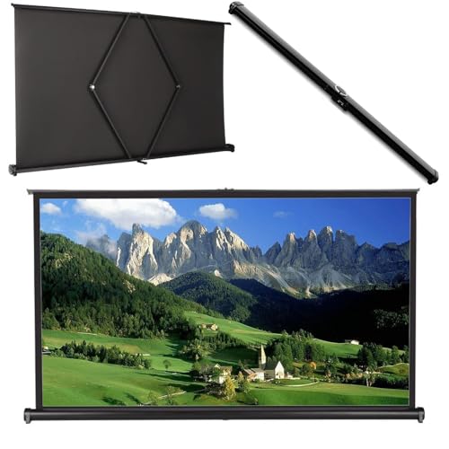 Pantalla Proyector Portátil de Mesa, 30in 16:9