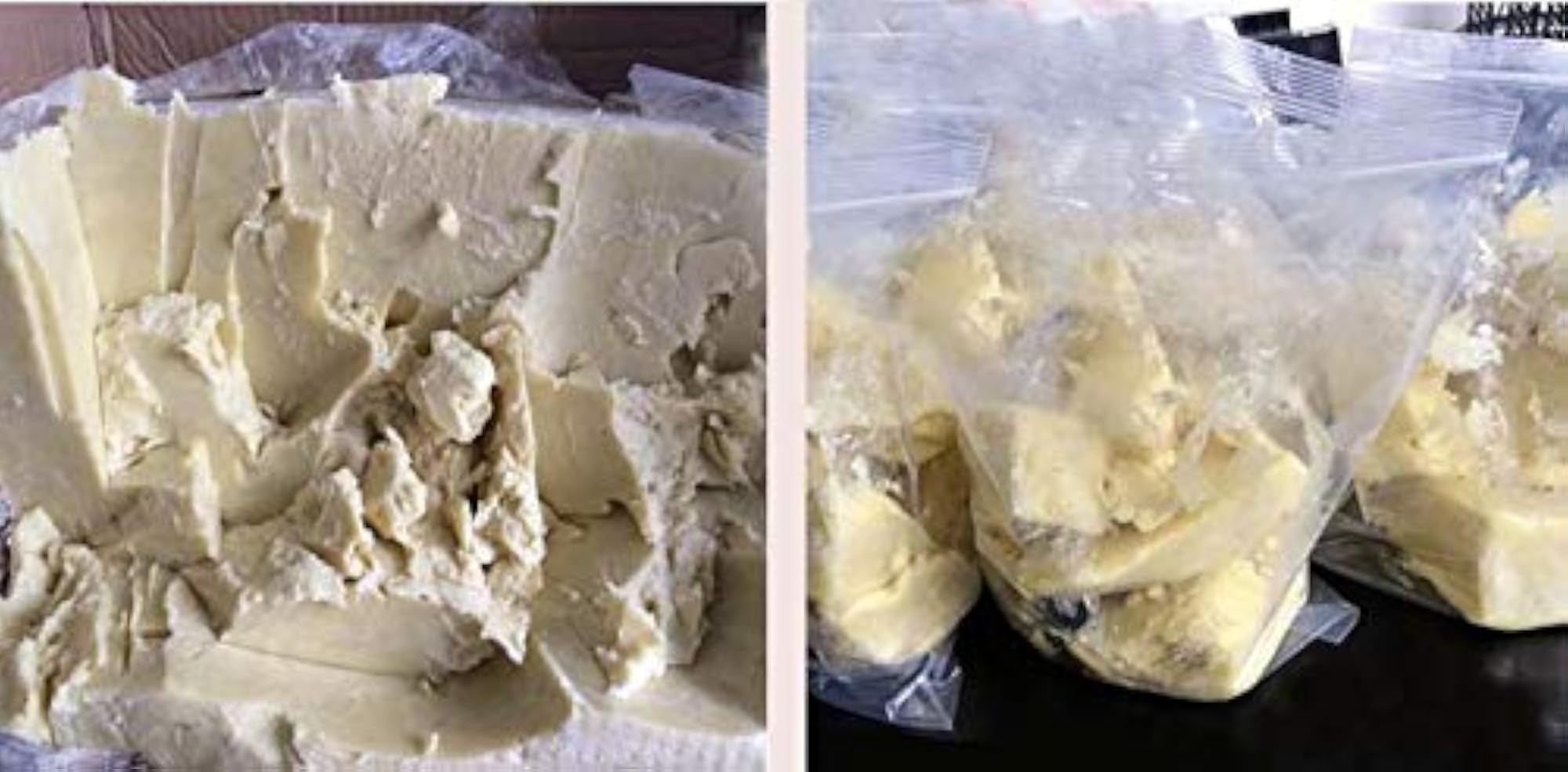 Unrefined Africa Ghana Natural Shea Butter, 1 Kg