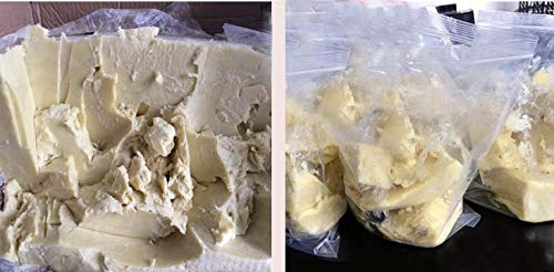 Leela Organic Unrefined Africa Ghana Natural Shea Butter, 1 Kg 1