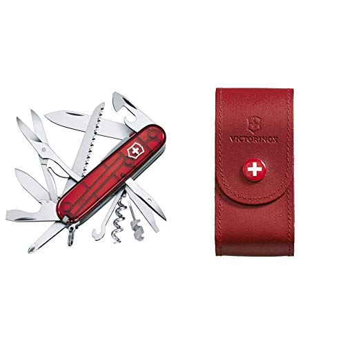 Couteau suisse Huntsman Lite Victorinox pour randonnée avec étui ceinture