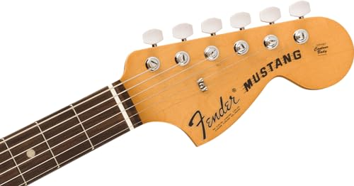 Fender Vintera II ’70s Mustang RW Competition Burgundy – Guitare Électrique - Les Beatles, Paul McCartney, John Lennon, RIngo Starr, George Harrison Fender Vintera II '70s Mustang RW Competition Burgundy - Guitare Électrique – Image 6
