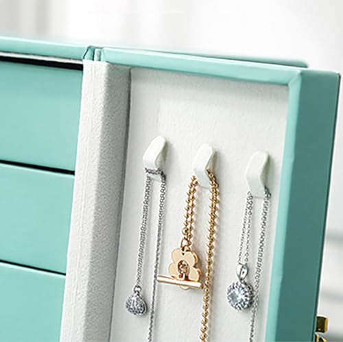 AOSIFIEL Jewelry Boxes & Organizers for Women Teen Girls Large Jewelry Organizer Box Faux Leather Jewelry Organizers and Storage Kids joyeros organizador de mujer Big Jewelry Storage - Image 6