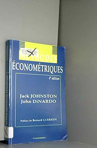 Méthodes économétriques