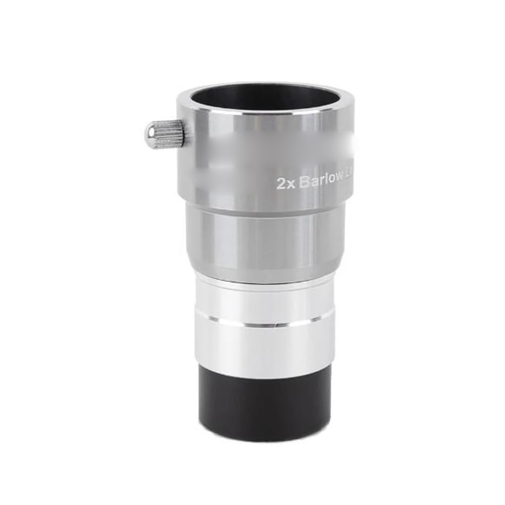 Astronomical Telescope Accessories 1.25 Inches 2X Barlow Extender Mirror Eyepiece Telescope Accessories Getting Started