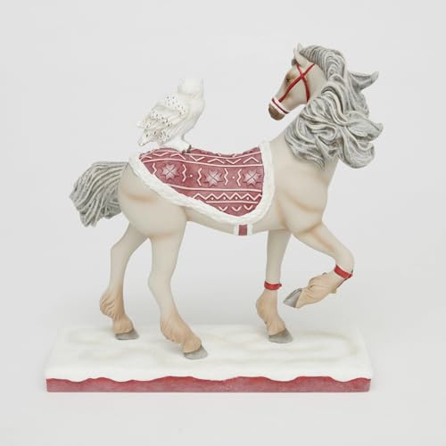 Statuette de Noël Enesco Painted Ponies poney d'exception