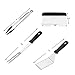 Aoocan BBQ Accessories Kit, Grill Tools Set for Blackstone and Camp Chef, Professional Grill BBQ Spatula Set with Basting Cover, Spatula, Scraper, Bottle, Tongs