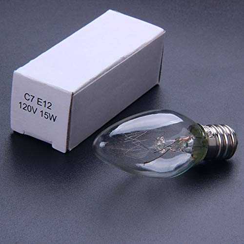 15 Watt Bulbs For Scentsy Plug-In Nightlight Wax Warmers, Home Fragrance Wax Diffusers & Salt Lamps, 6 Pack 120 Volt Scentsy Warmer Bulbs #TOP4