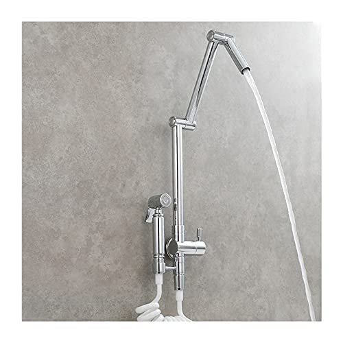 Grifo de cocina de pared de doble articulación que elimina salpicaduras
