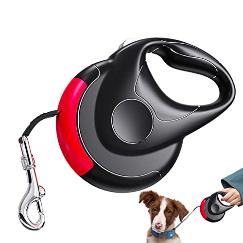 Corda de tração telescópica automática para animais de estimação | 118 Em Trela ​​Longa - Coleira re