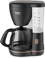 Tefal Includeo Filterkaffeemaschine, extrem einfach zu bedienende Kaffeemaschine, geeignet für Rechts- und Linkshänder, automatische Deckelöffnung, 1,25 l, 10 bis 15 Tassen, CM533811 – Ansicht 1