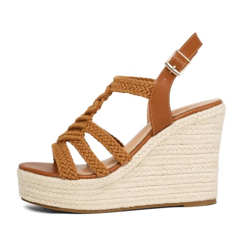 Image of Espadrille Wedge Sandals for Women Platforms & Wedges