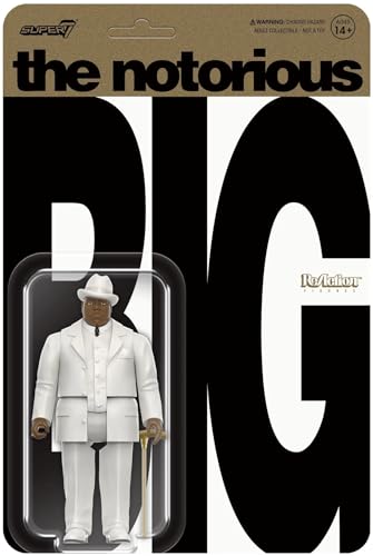 Super7 - The Notorious B.I.G. - Reaction Wave 3 - Biggie in Suit