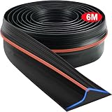 Joint Porte Garage - Isolant Seuil Porte de Garage Basculante & Sectionnelle, Bas de Porte de Garage (Standard 6m*9cm*1.6cm)