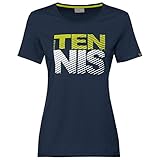 HEAD Damen Club Lisa T-Shirt W, darkblue, S