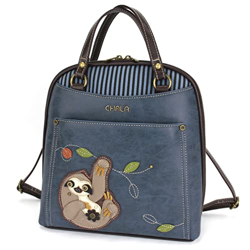 Image of CHALA Convertible Backpack Purse - Women Convertible Shoulder Purse with Adjustable Strap