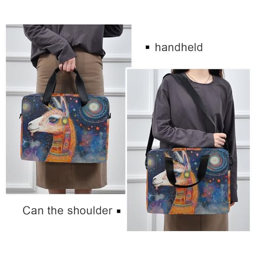 Funda para portátil ALAZA Boho Llama 13-15.6 pulg miniatura 2