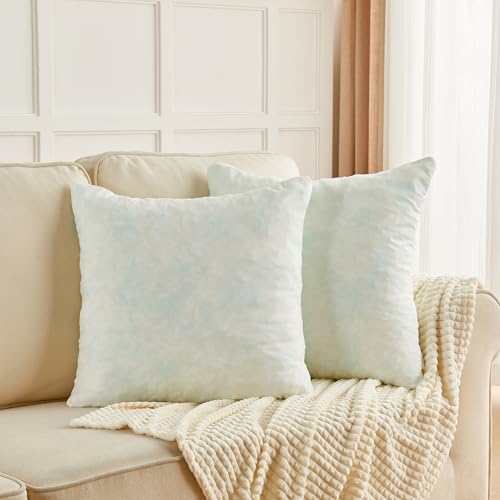 SimpleOpulence-Square-18×18-Pillow-Inserts-Set-of-2-Shredded-Foam-Cooling-Throw-Pillow-Inserts-for-Decorative-Cushion-Bed-Couch-Sofa-White SimpleOpulence Square 18×18 Pillow Inserts Set of 2 Shredded Foam Cooling Throw Pillow Inserts for Decorative Cushion Bed Couch Sofa White