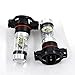labwork 2X 5202 H16 PS24W High Power 100W 6000K Super White Fog DRL Lights Bulb Replacement for 07-15 Chevrolet Silverado 1500 2500 3500