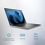 Dell-XPS-9720-LaptopIntel-i9-12900HK-32GB-DDR4-1TB-SSDWin-11-MSO21-NVIDIA-RTX-3060-6GB-GDDR6170-439Cms-UHD-AR-Infinity-Edge-Touch-500-nits15-Month-McAfee-Platinum-Silver-242Kgs
