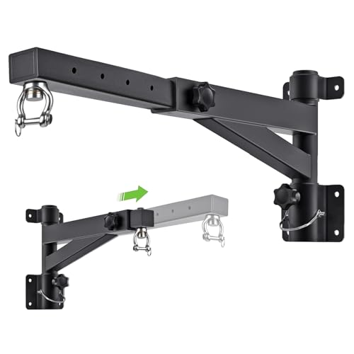 Hanured Soporte Saco Boxeo Pared, Soporte Ajustable 43 63 cm Soporte para Saco De Boxeo, para Boxeo En Casa, Boxing Bag