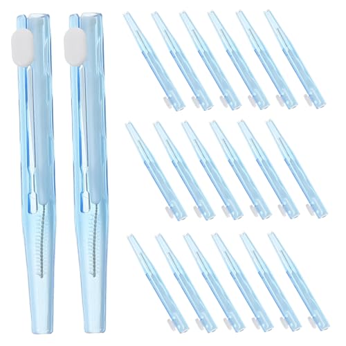 BIUDECO 40 piezas Cepillos Interdentales Suaves con Cerdas Flexibles para Limpieza Dientes y Brackets Mango Ergonómico Antideslizante para Cuidado Oral Diaria