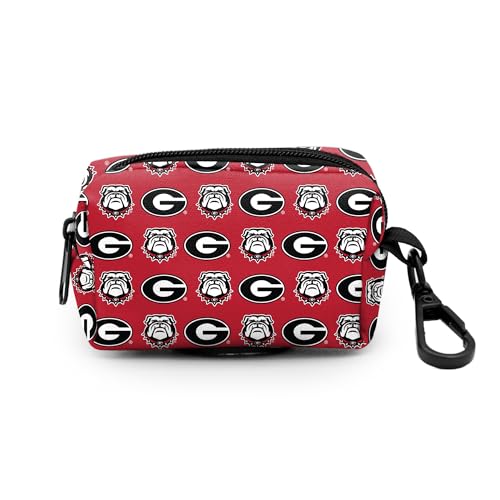 Image of Georgia Bulldogs Poop Bag Holder | Officially Licensed