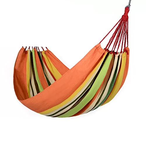 Hamac extérieur portable orange idéal pour vos vacances - 2